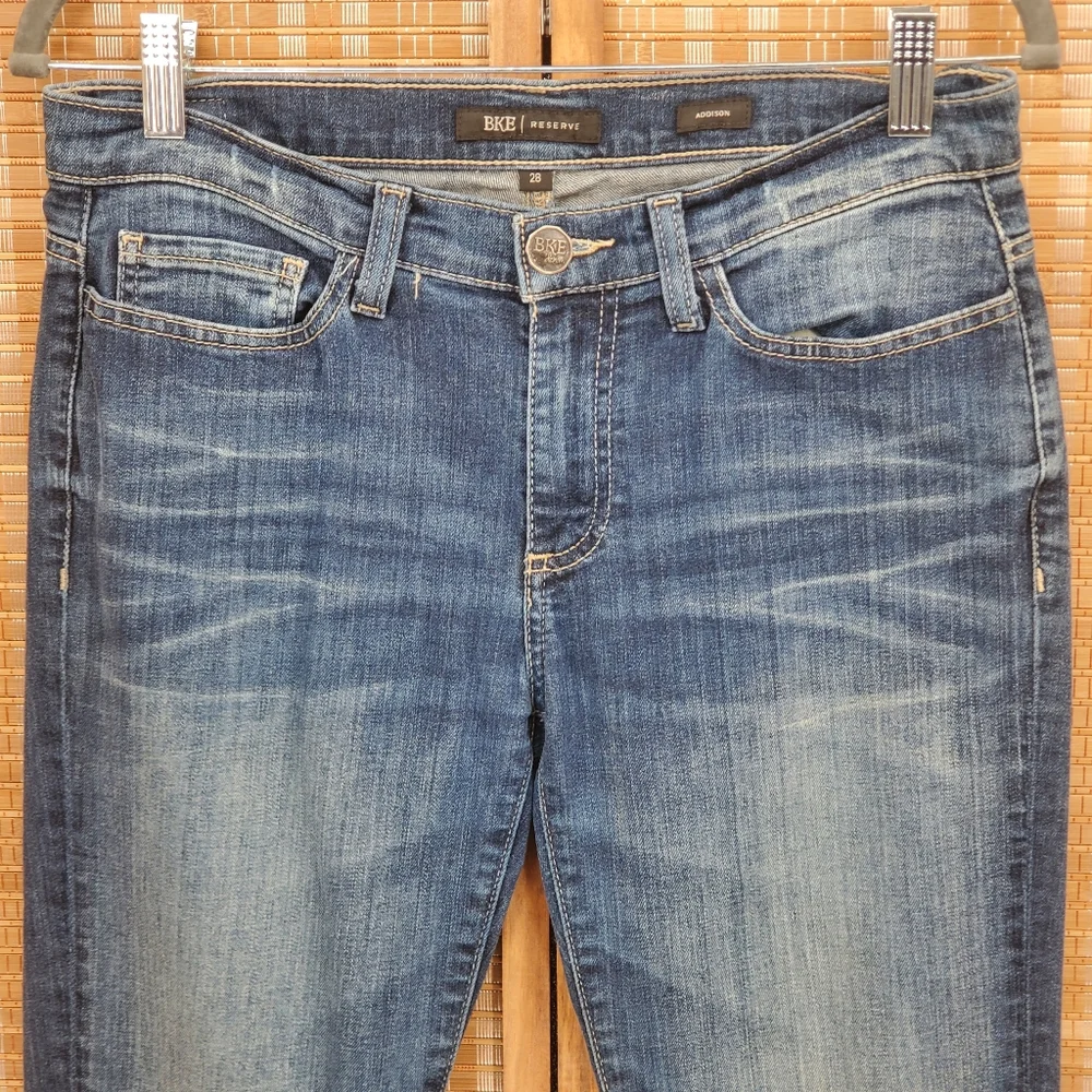 ♧ BKE Reserve Addison Cropped Jeans Size 28